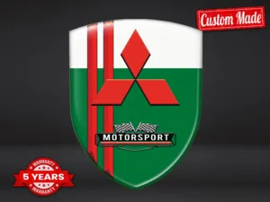 Mitsubishi Car Vinyls Durable Max Sports Stylish Edition Pro